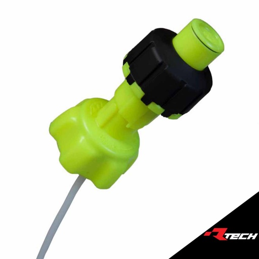 [RTECH-R-GASCANQFGI0] RTech R-GASCANQFGI0 Gas Can Complete Quick Fill Conversion Kit (Yellow)