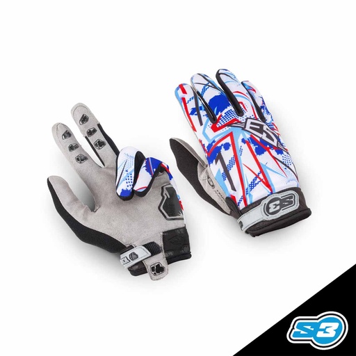 S3 - Gloves, Rock, White, RO-WHI-X
