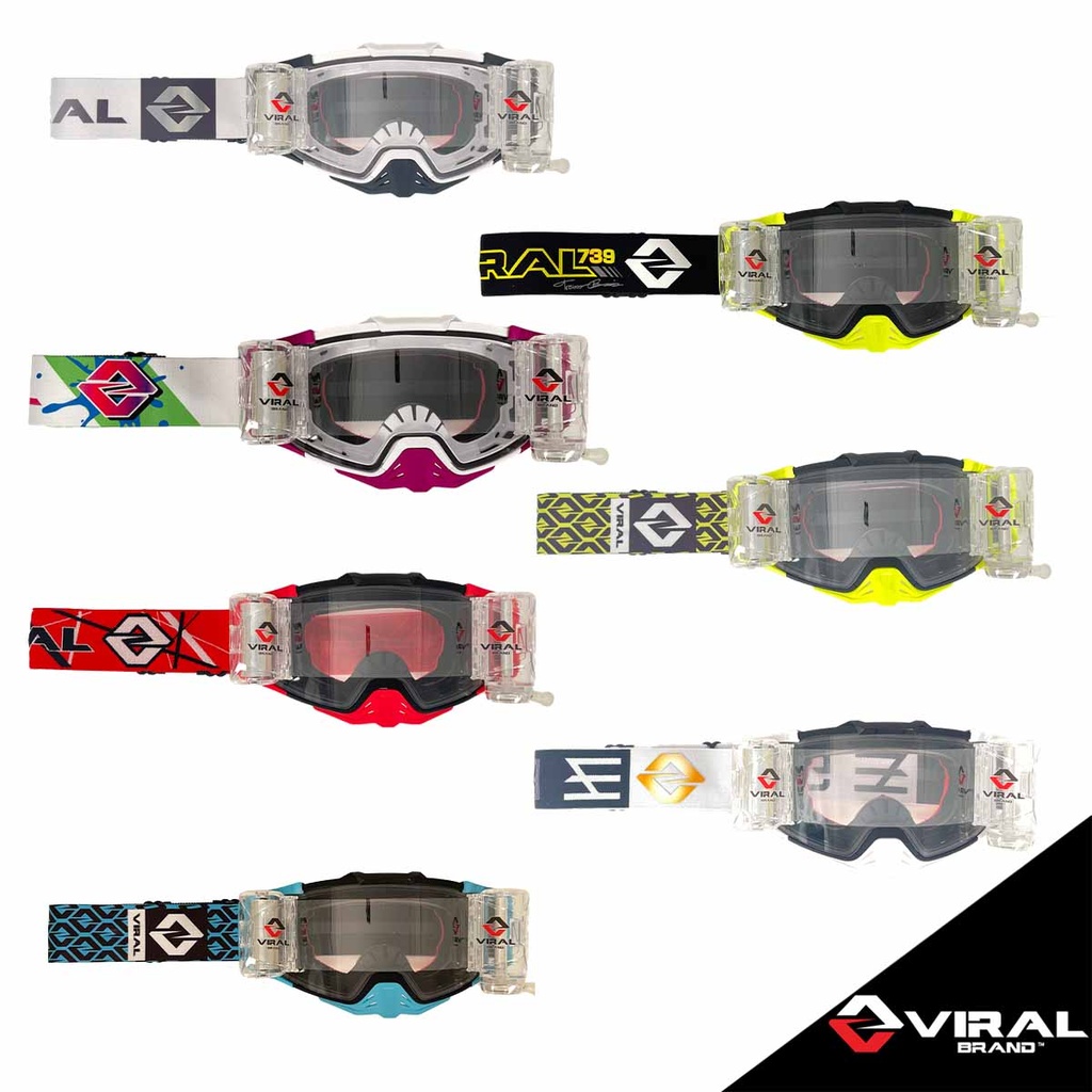 Viral Brand Goggles, Signature Series, RollOff Lens, VBSS24ROG