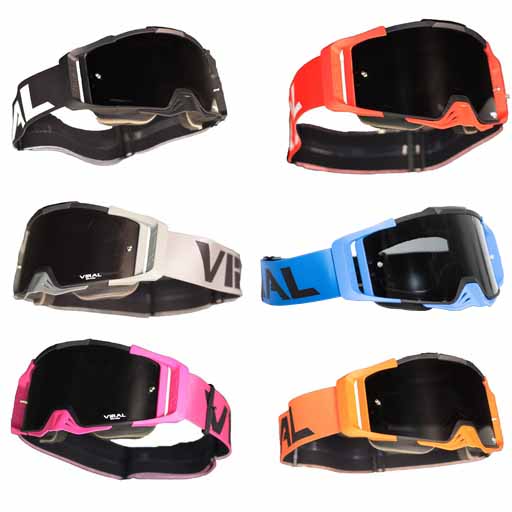 Viral Brand - Goggles, Alpha Series, V2, Smoke Lens, VB-CS24-xxxx-SMK