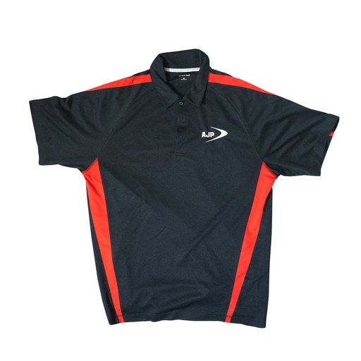 [AJP-POLO-XL] AJP Branded Polo - Black, XL