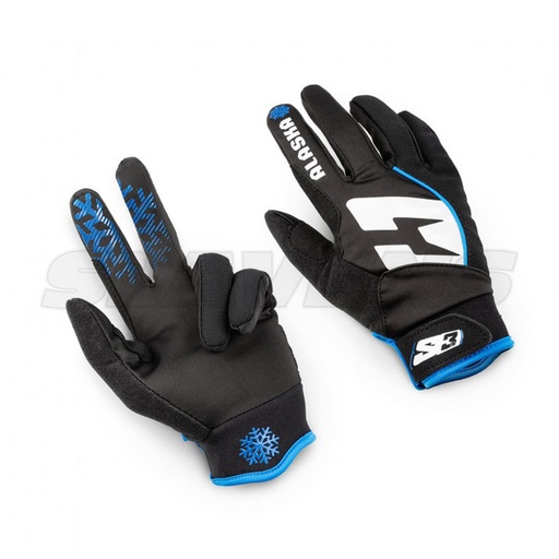 S3 - Gloves, Alaska Winter Sports,  Black/Blue, V-910-**