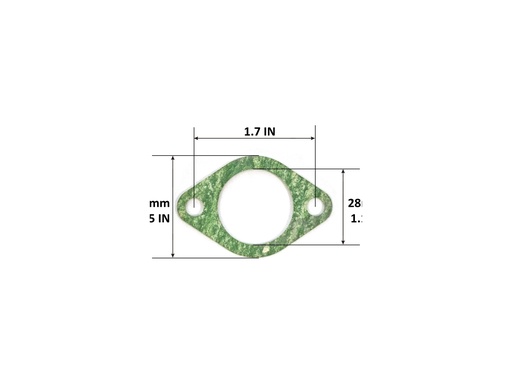 [YCF-17332] YCF 17332 Paper Carburetor Gasket - 28mm