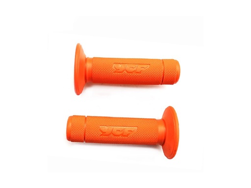 [YCF-PPC011-OR] YCF Rubber Grips for YCF Bikes (2024-2025) - (Orange)