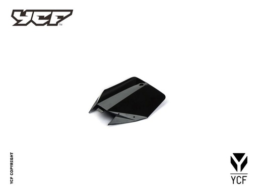 [YCF-YC110-0212-07-BK] YCF Front Number Plate for Select YCF Bikes (2024-2025) - (Black)