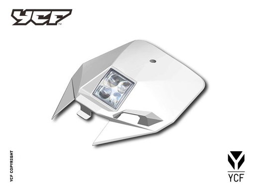 [YCF-YC110-1523-02-WH] YCF Complete Headlight Kit for Select Bikes (2024-2025) - (White)