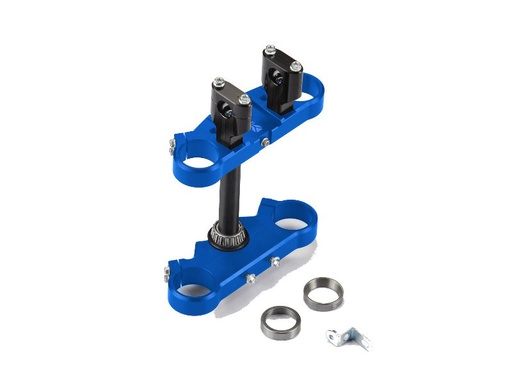 [YCF-YC110-02-053-BL] YCF 160mm 45/48 Triple Clamp Set for Select YCF Bikes (2024-2025) - (Blue)