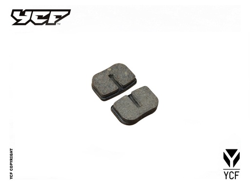 [YCF-YC50-0506-02] YCF Set of Front & Rear Brake Pads for YCF 50 Bikes with Hydraulic Systems (2024-2025)