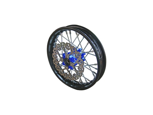 [YCF-YC50-0611-01-BL] YCF Front Wheel for 50AE & Electric W50 Bikes (2024-2025) - (Blue)