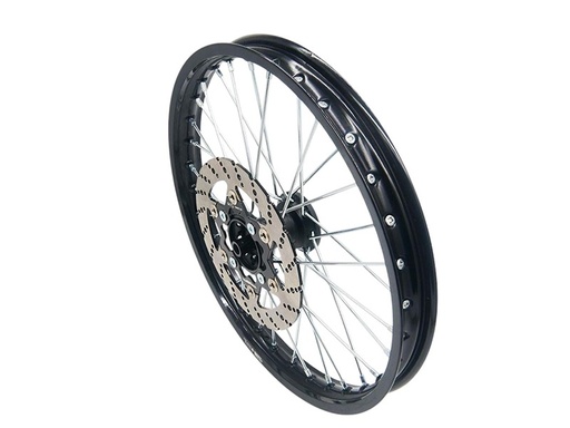 [YCF-YC110-0601-33-BK] YCF 19" Front Aluminum Wheel Assembly for Select Bigy Bikes (2024-2025) - (Black)