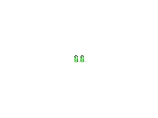 [YCF-TVC-GR] YCF Valve Cap Set for Select YCF Bikes (2024-2025) - (Green)