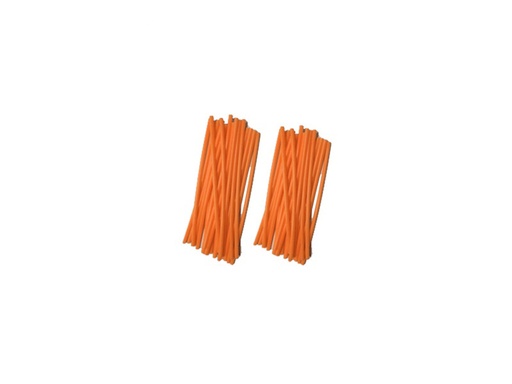 [YCF-SPKAS01-OR] YCF Spoke Skins Set for YCF Bikes (2024-2025) - (Orange)