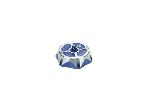 [YCF-BOUCHONALU-BL] YCF Aluminum Gas Cap for Select YCF Bikes (2024-2025) - (Blue)