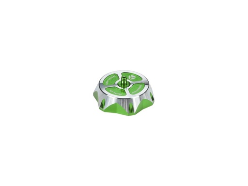 [YCF-BOUCHONALU-GR] YCF Aluminum Gas Cap for Select YCF Bikes (2024-2025) - (Green)