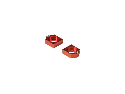 [YCF-TC07-OR] YCF 32mm D15 Axle Block for YCF Bikes with Steel Swingarms (2024-2025) - (Orange)