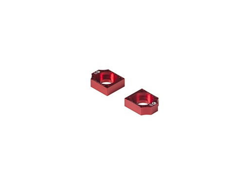 [YCF-TC07-RD] YCF 32mm D15 Axle Block for YCF Bikes with Steel Swingarms (2024-2025) - (Red)
