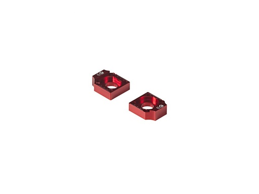 [YCF-TC12-RD] YCF 33.5mm Axle Block for YCF Bikes with Steel Swingarms (2024-2025) - (Red)