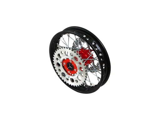 [YCF-YC50-1101-RD] YCF Rear Wheel for 50 & Electric 50 Bikes (2024-2025) - (Red)