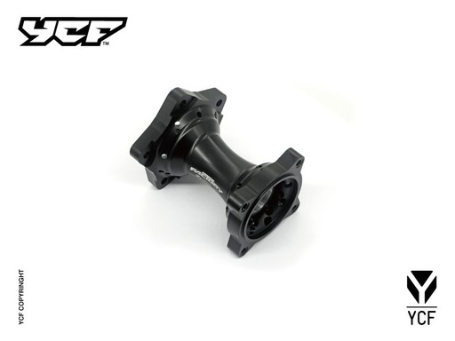 [YCF-YC110-1122-16-BK] YCF Rear Aluminum Wheel Hub for Select YCF Bikes (2024-2025) - (Black)