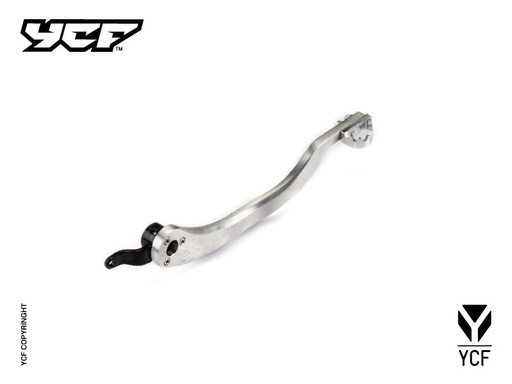 [YCF-YC110-219-03] YCF Alloy Brake Pedal with Bearing for Factory and Bigy Bikes (2024-2025) - (White)