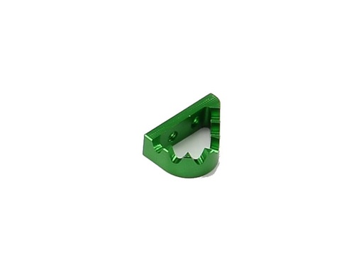 [YCF-YC110-1223-02-GR] YCF Aluminum Rear Brake Lever Tip for Select YCF Bikes (2024-2025) - (Green)
