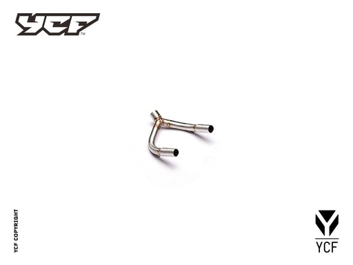 [YCF-YC110-1302-14] YCF Double Mid Pipe for SP3 190 Bikes (2024-2025)