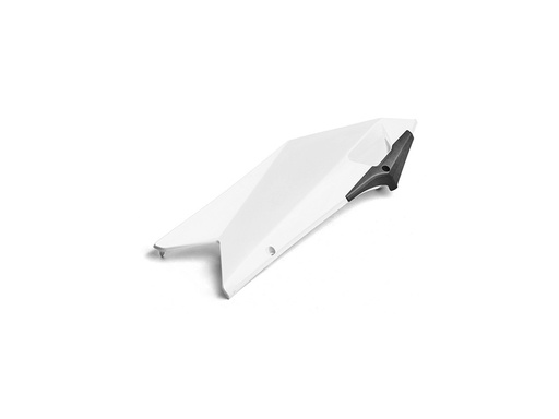 [YCF-YC110-14-029-WH] YCF Right Side Number Plate for Bigy Bikes (2024-2025) - (White)