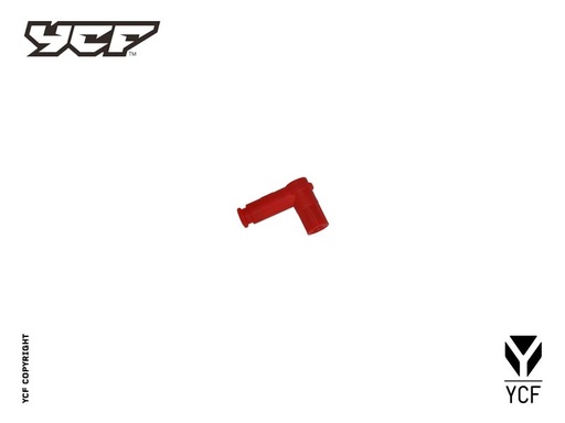 [YCF-YC110-1505] YCF Spark Plug Cap for Select YCF Bikes (2024-2025) - (Red)