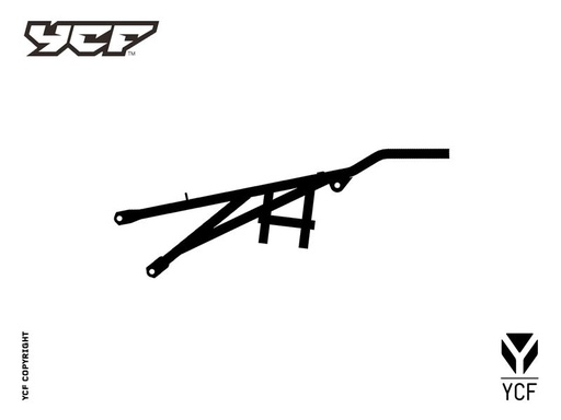 [YCF-YC88-16-022-BK] YCF Rear Subframe for Start 88SE Bikes (2024-2025)