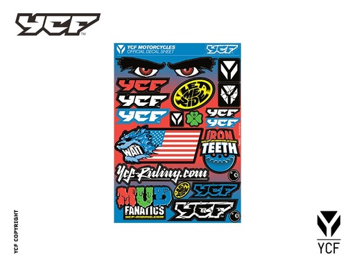 [YCF-STSVYCF-01] YCF Stickers Sheet