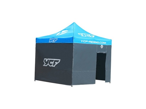 [YCF-PORTE-1] YCF Tent Wall with Zip Door (10' x 10')
