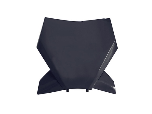 [RTECH-R-TBKTMNR0023] RTech Front Number Plate for KTM SX/SX-F & XC/XC-F Bikes (2022-2025) - (Black)