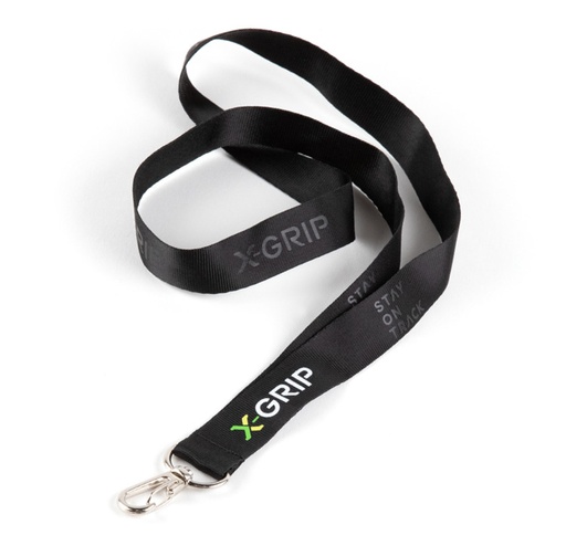 [X-GRIP-XG-2424] X-Grip XG-2424 Lanyard with Swivel Clasp - (Black)