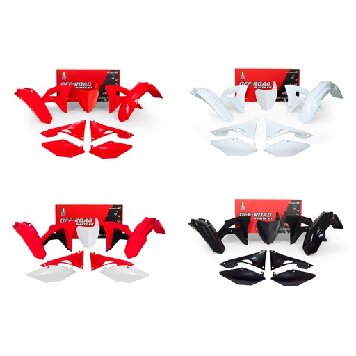 RTech Plastic Kit - Honda CRF-R/CRF-RWE Models (2019 to 2021) - 5 PCS