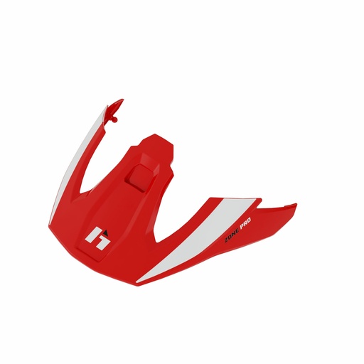 [HEBO-HCR1063R] Hebo Visor for Zone Pro Classic Helmet (Red/White)