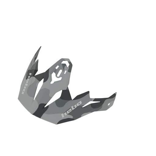 [HEBO-HCR1178N] Hebo Replacement Visor for Zone 5 V6 Helmet (Camo)