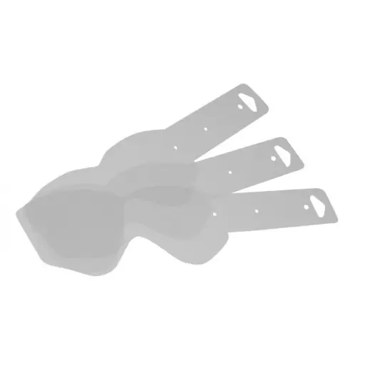 [HEBO-HGR1035] Hebo Lens Tear Offs for Quantum Goggles (10 Units)