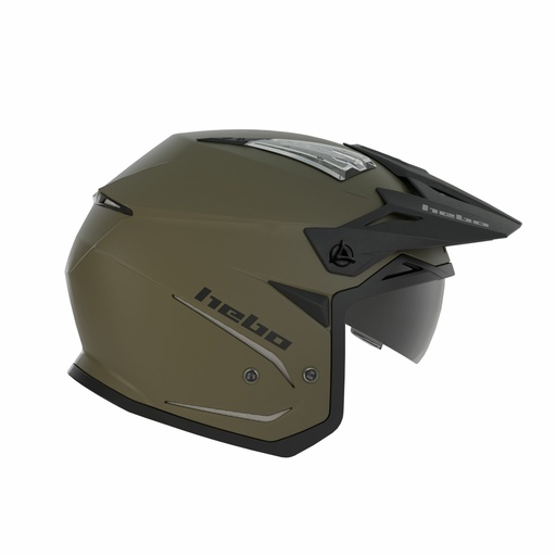Hebo Zone 5 V6 Two Tone Helmet (Matte Green)