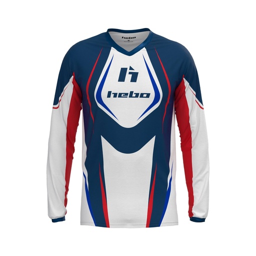 Hebo Classic Junior Pro Trial Jersey (White)