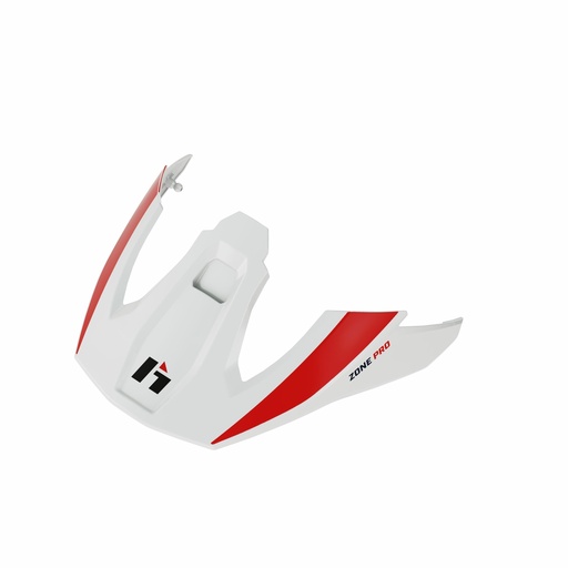 [HEBO-HCR1063B] Hebo Visor for Zone Pro Classic Helmet (White)