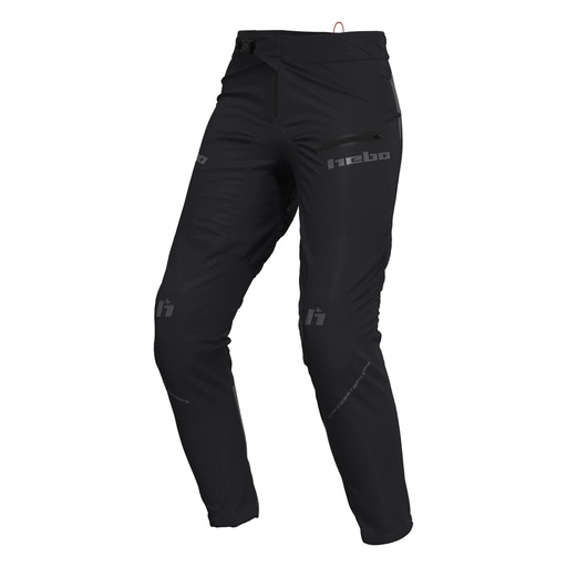 Hebo Tech Pants with Lightweight Durable Nylon Fabric (Black)