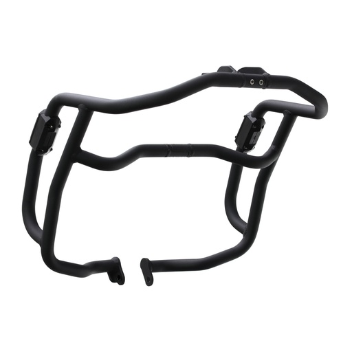 [CPD-AJP-PR7-CRASHBAR-BK] Aluminum Crash Bar for AJP PR7 650 Adventure Bikes (Black)