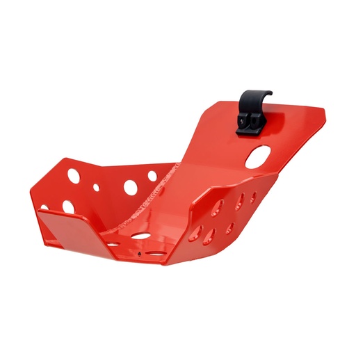 [CPD-AJP-PR7-TRAIL-GUARD-RD] Aluminum Trail Engine Guard for AJP PR7 650 Adventure Bikes (Red)