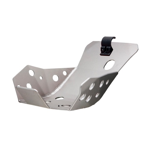 [CPD-AJP-PR7-TRAIL-GUARD-ICE] Aluminum Trail Engine Guard for AJP PR7 650 Adventure Bikes (Ice)