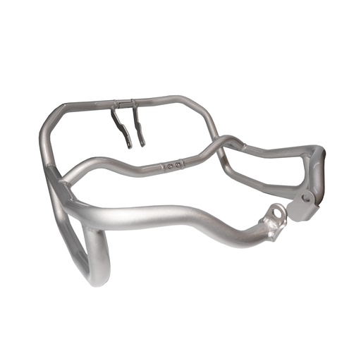 [CPD-AJP-PR7-CRASHBAR-ICE] Aluminum Crash Bar for AJP PR7 650 Adventure Bikes (Ice)