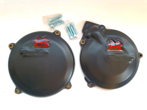 [ENDUROHOG-10111] Enduro Hog Shock Resistant Clutch & Ignition Cover Set - Beta EVO 125/200/250/300 Models (2014+)