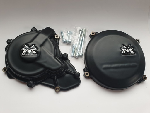[ENDUROHOG-10043] Enduro Hog Shock Resistant Clutch & Ignition Cover Set - Sherco SE 250/300 Models (2014-2023)  