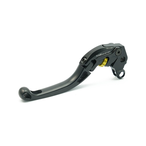 [TITAN-CLUTCH-LEVER-SHORT-GOLD] Titan Adjustable Short Clutch Lever for AJP PR7 (Gold)