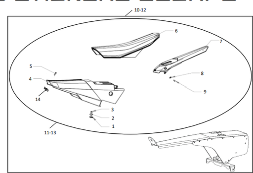 [EM-RL04T-60704-00-01] EM Escape Plastics Support without Stickers for Factor-e (2025)