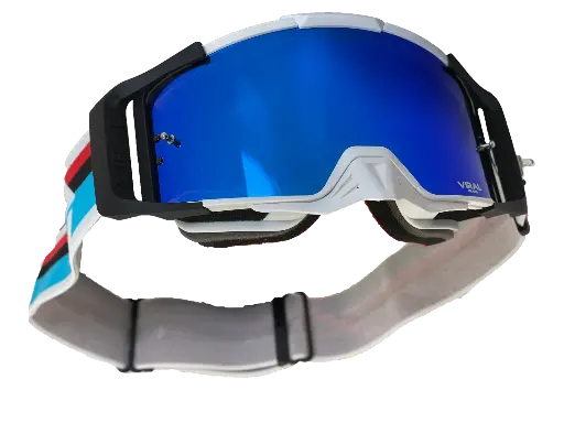 [VIRAL-VB-SS23-WHT-R] Viral Brand Signature Series Pro MX Goggles with Revo Lens (White)